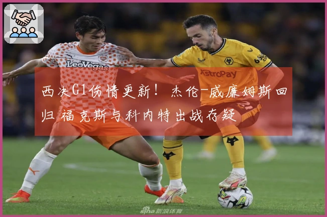 西决G1伤情更新!杰伦-威廉姆斯回归 福克斯与科内特出战存疑